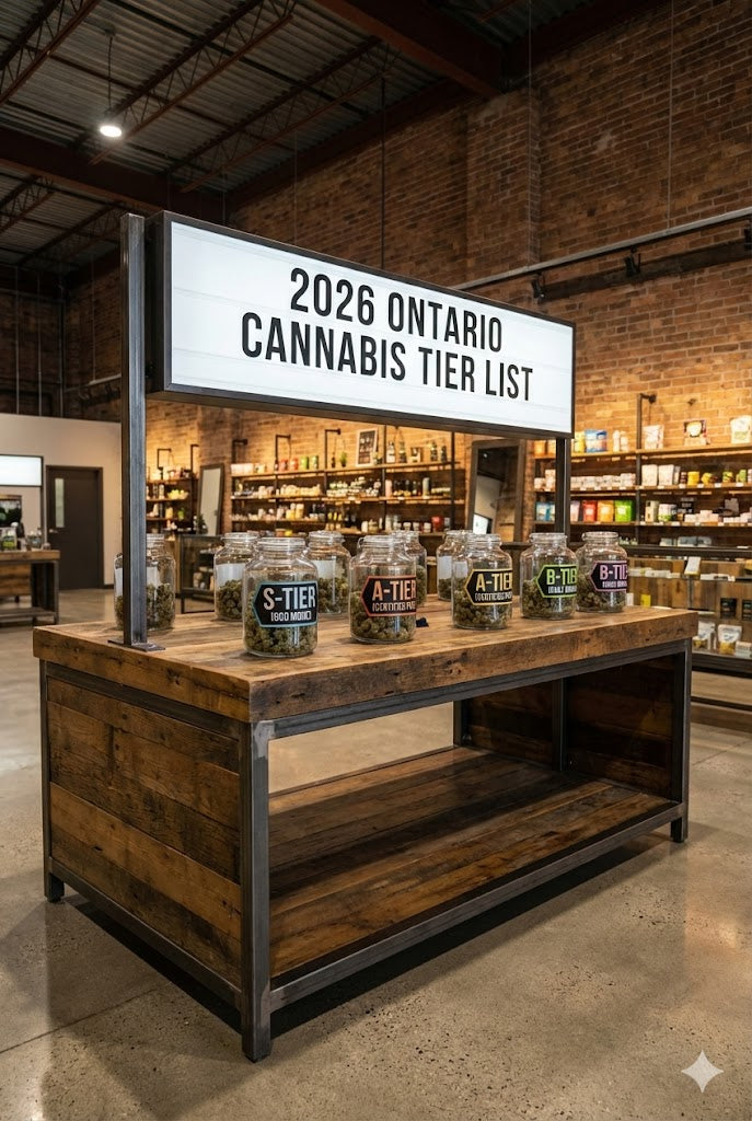 The Official Ontario Cannabis Tier List (2026): Ranked S-Tier to Budget