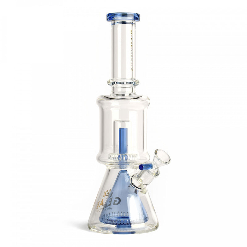 dual chamber blue perc bong for sale in hamilton