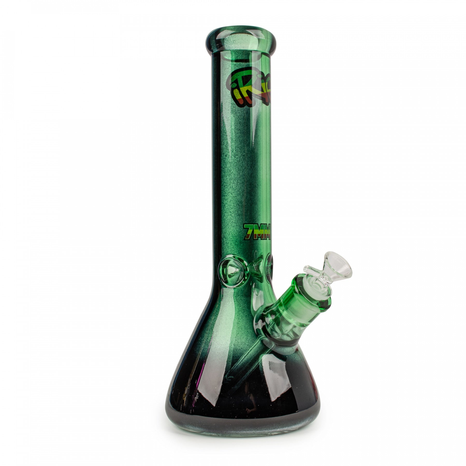 15" green beaker bong in hamilton