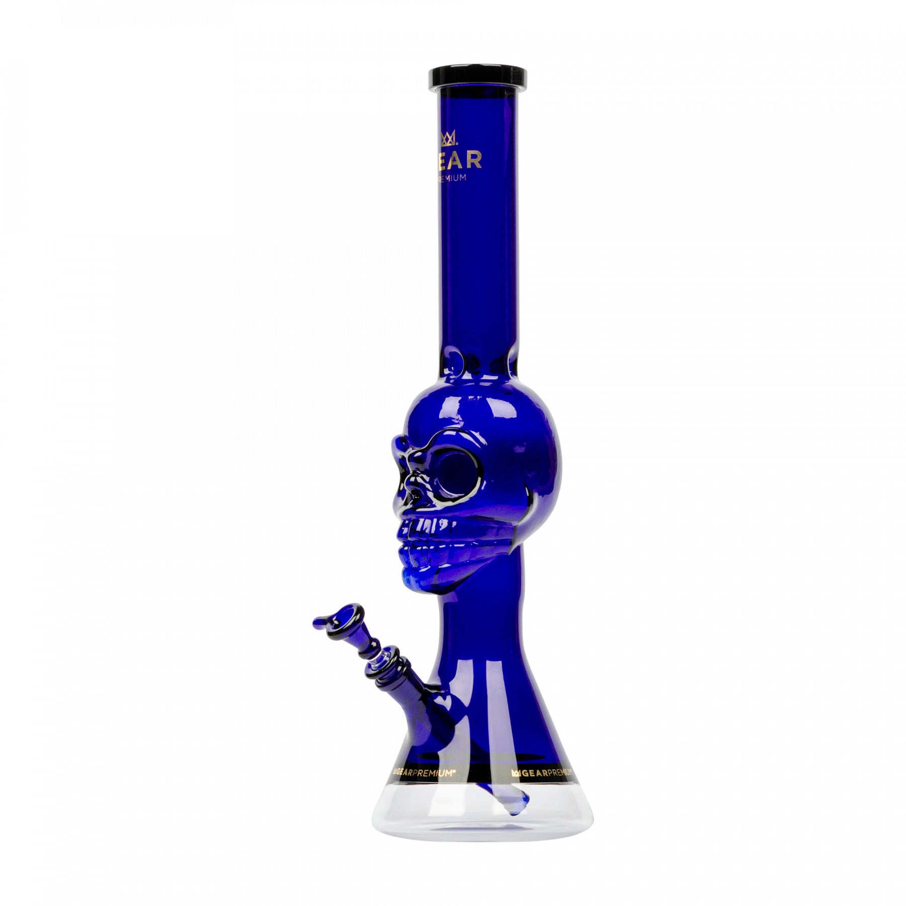 blue skull beaker base bong in hamilton