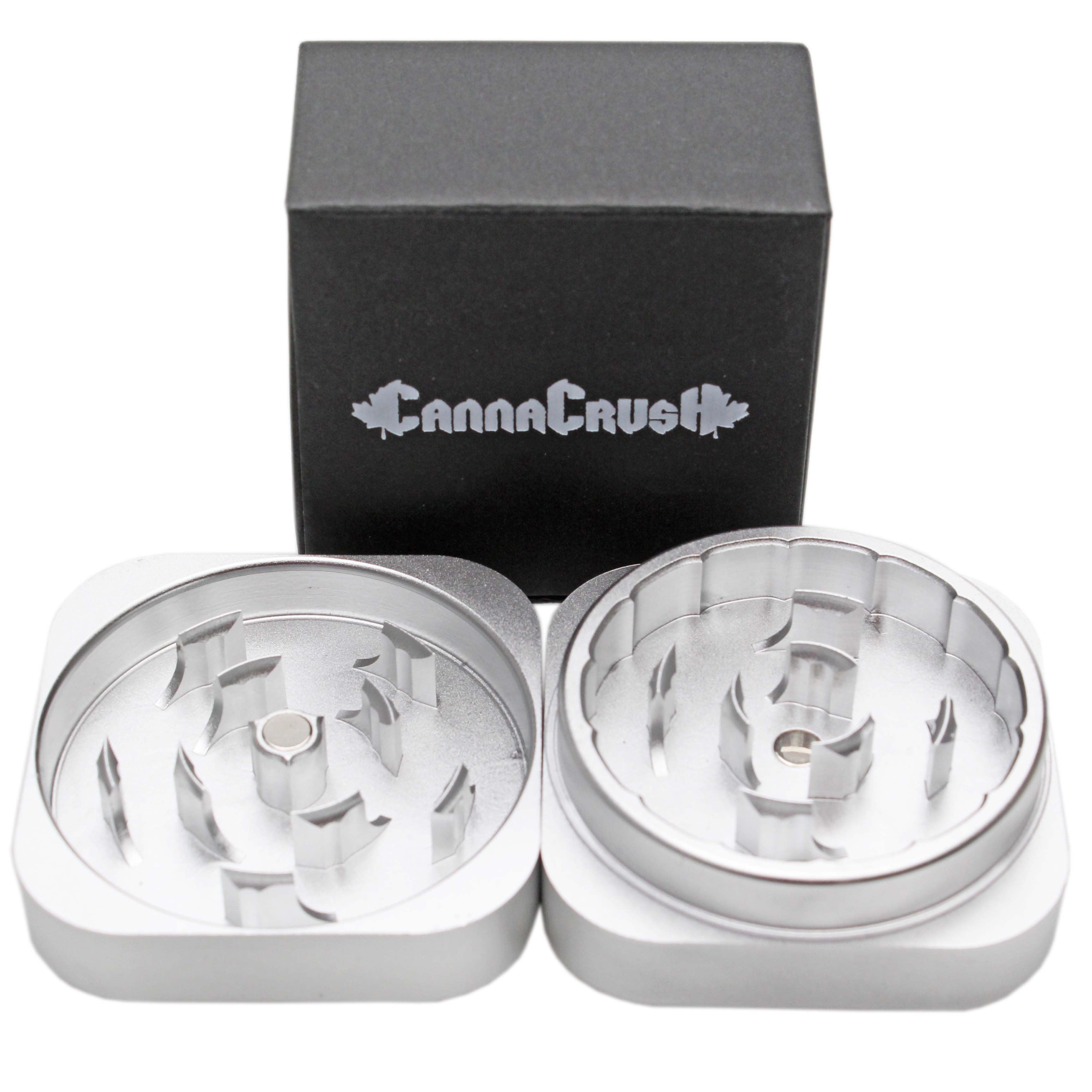CanaCrush Cubed 2" 2-Piece Grinder