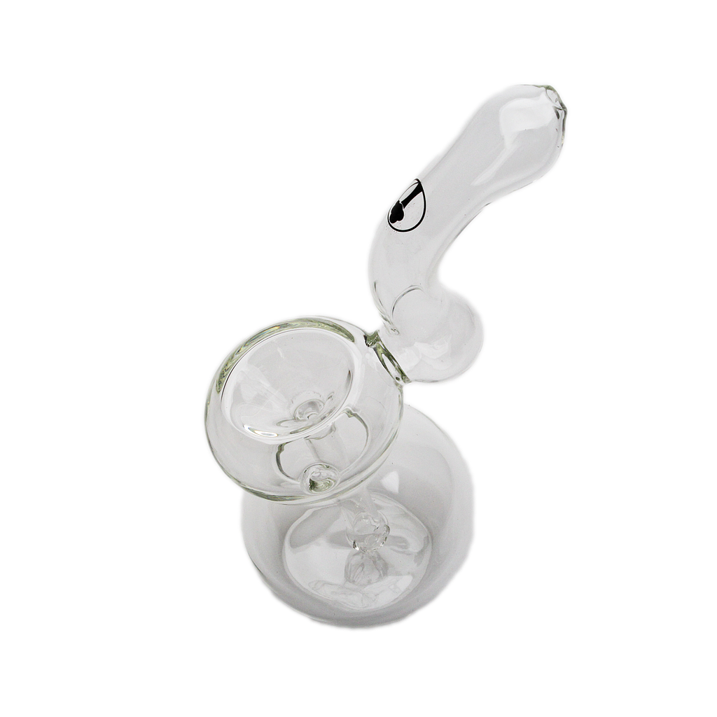 Glass Bubbler Tree Glass 7" Showerhead Sherlock