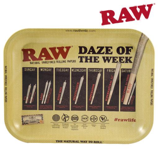 Rolling Tray Raw Daze of the Week Large 13.6" x 11" x 1.2"