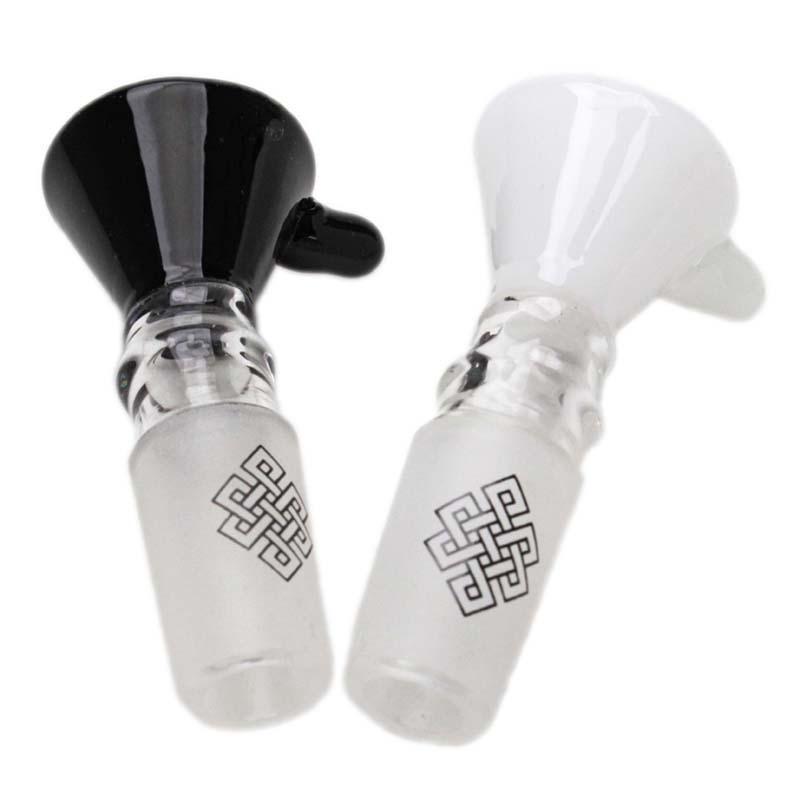 Glass Bowl Karma 14mm Black Heavy Cone