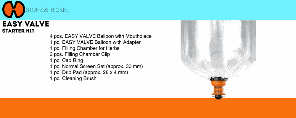 Storz and Bickel EZ VALVE STARTER SET V2 - Budders Cannabis