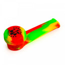 cheap rasta coloured silicone pipe in toronto