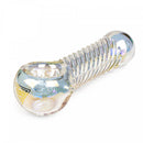 4.5" Metallic Terminator Finish Big Twister Spoon w/Built In Screen