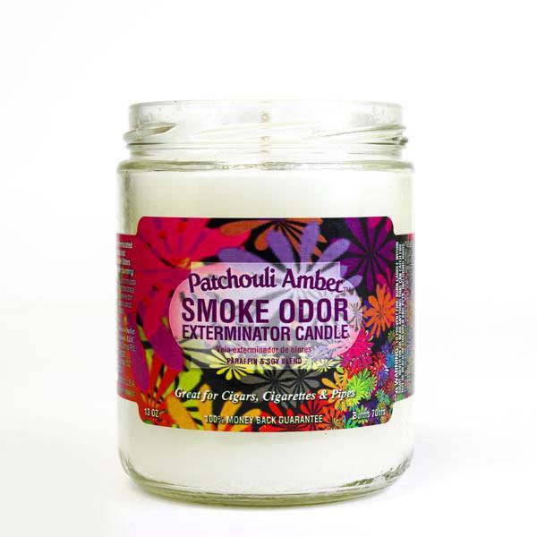 Smoke Odor Candle 13oz Patchouli Amber