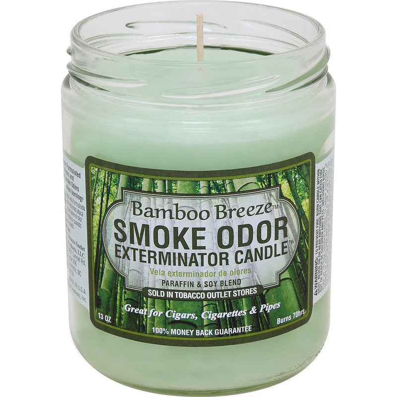 Smoke Odor Candle 13oz Bamboo Breeze