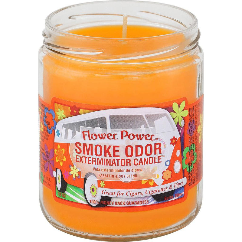 Smoke Odor Candle 13oz Flower Power