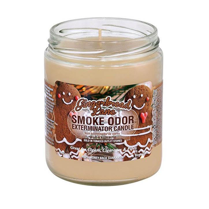 Smoke Odor Candle Limited Edition 13oz Gingerbread Lane