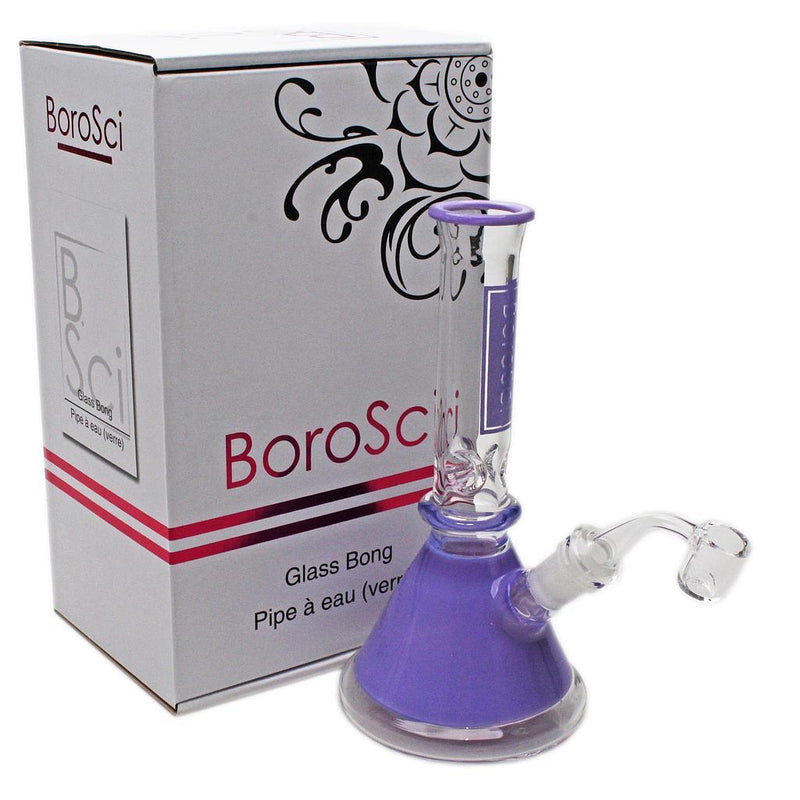 Glass Rig BoroSci 8" Colour Mini Beaker with Banger