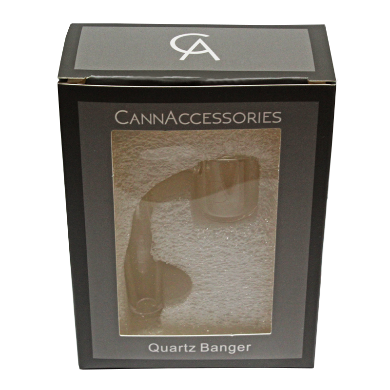 Glass Concentrate Accessory Cannacessories Quartz Banger 5mm 14mm Male 90 Degree