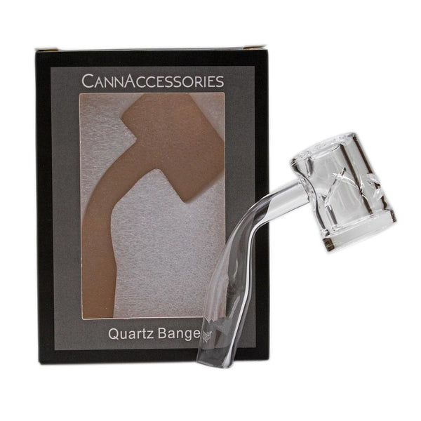 Glass Concentrate Accessory CannAccessories Reactor Quartz Banger 14mm Male 45 Degree
