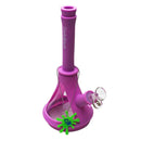 Hybrid Bong - Silicone & Glass - Dabware Platinum 10" Beaker