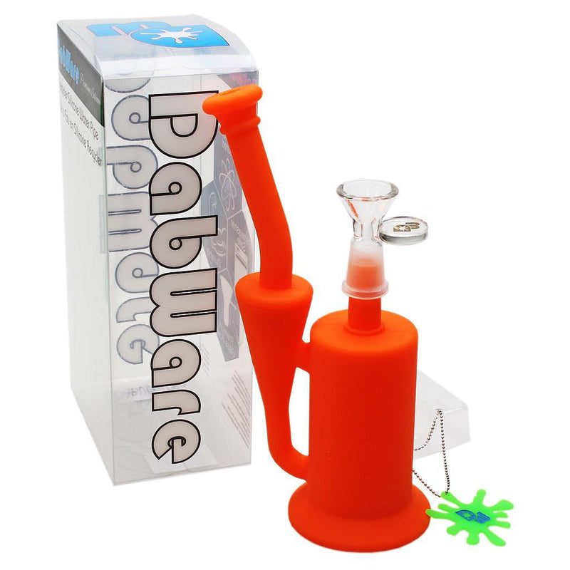 Silicone Bubbler - Dabware Platinum 8" Recycler