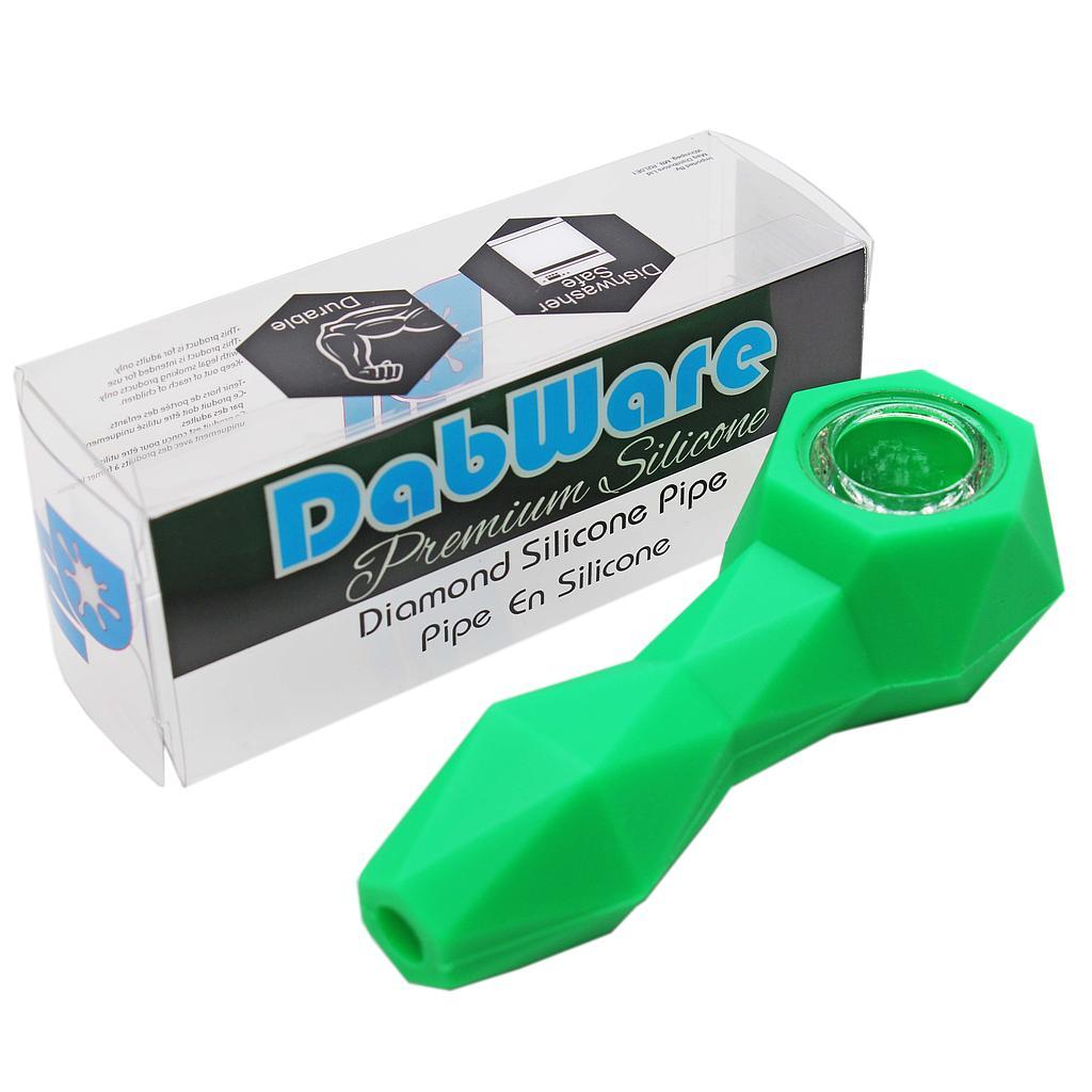Silicone Pipe Dabware Platinum Diamond