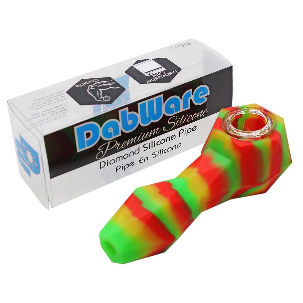 Silicone Pipe Dabware Platinum Diamond