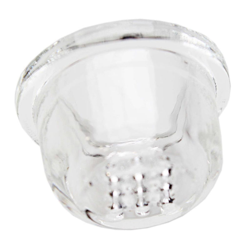 Dabware 9-Hole Glass Bowl Insert for Pipes