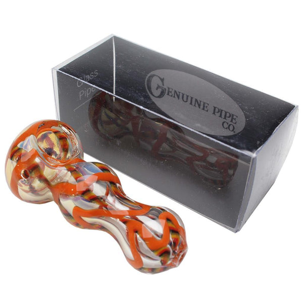 RTL - Glass Pipe Genuine Pipe Co 3" Heavy Colour Rake