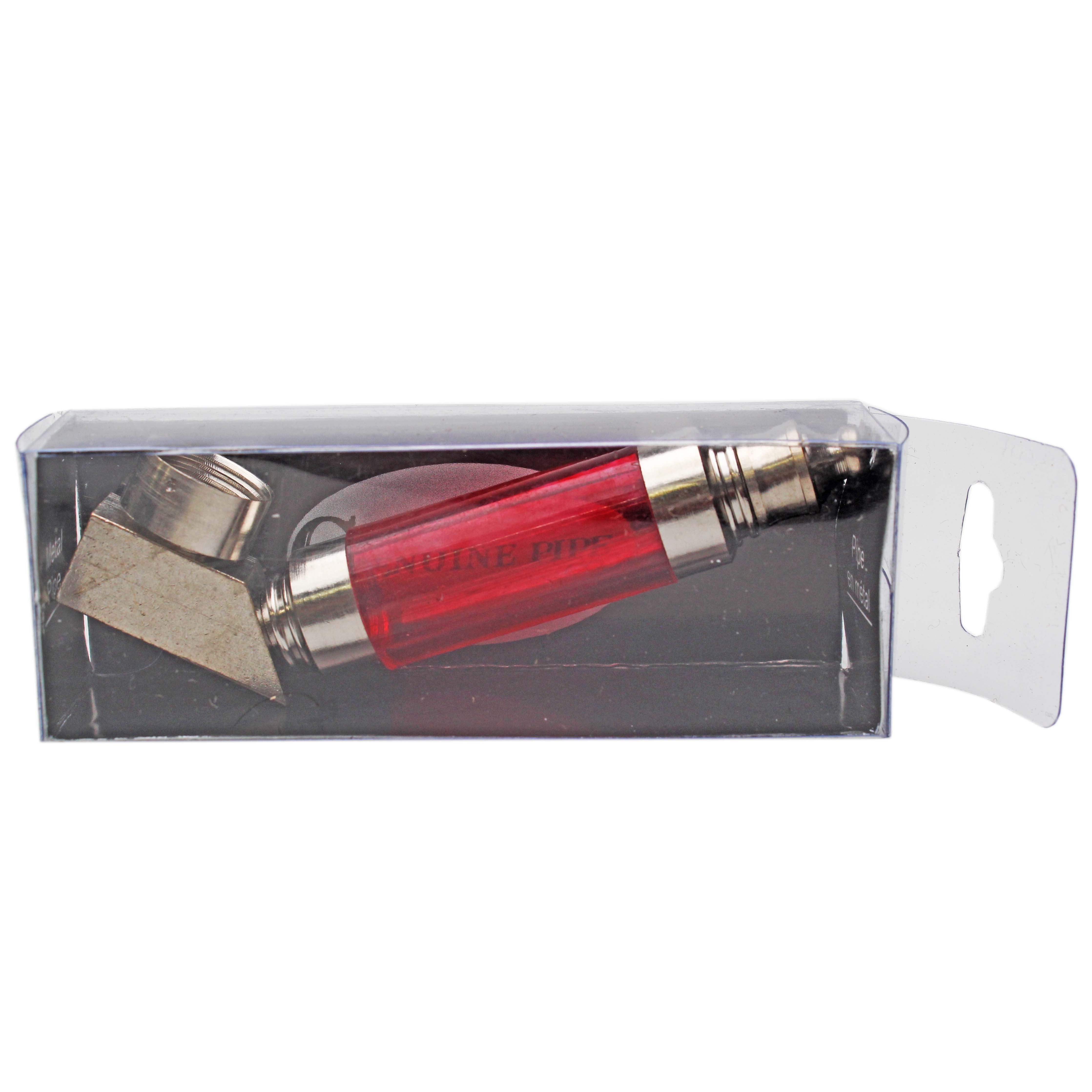 Metal Pipe Genuine Pipe Co Transparent Stand-Up