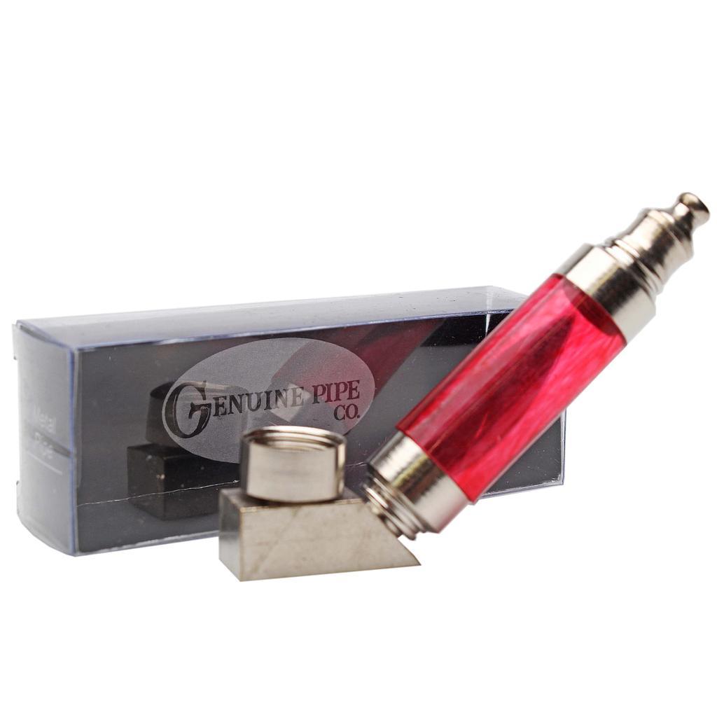 Metal Pipe Genuine Pipe Co Transparent Stand-Up