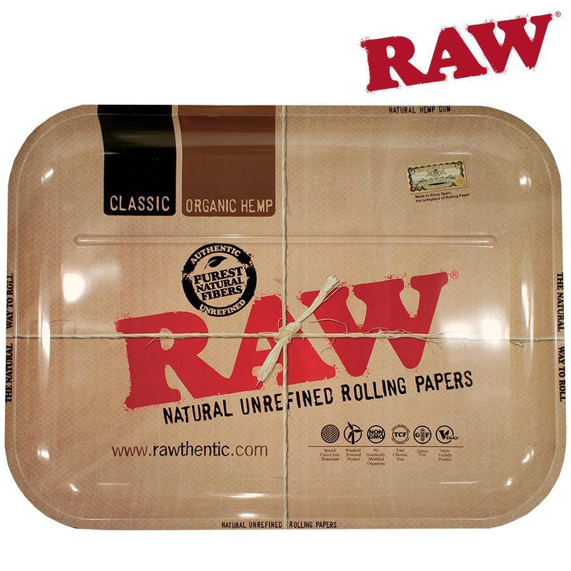 Rolling Tray RAW Metal XXL 20" x 15"