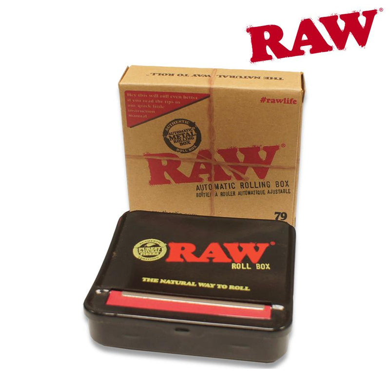 Raw Rollbox Black 79mm