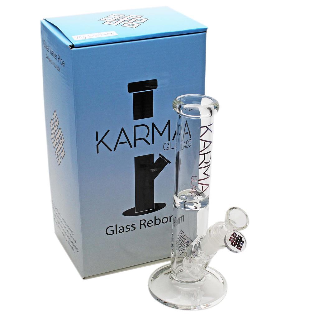 Glass Bong Good Karma 9" Skinny Straight