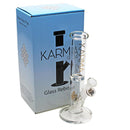 Glass Bong Good Karma 9" Skinny Straight