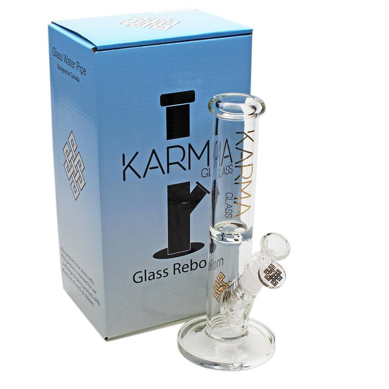 Glass Bong Good Karma 9" Skinny Straight