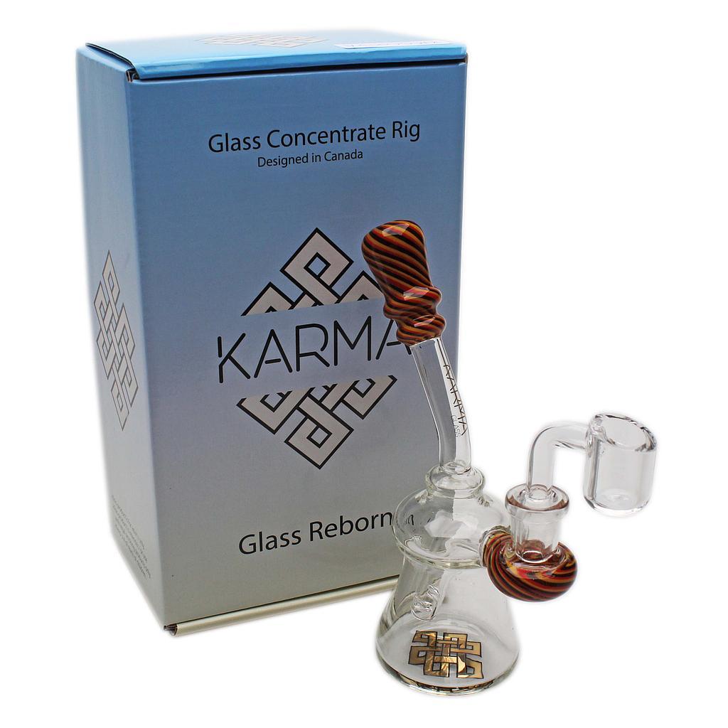 Glass Rig Karma Bent Neck Reversal With Banger