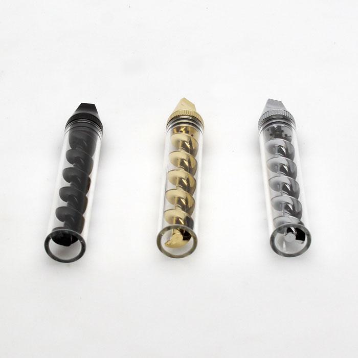 Glass Blunt With Corkscrew Twist