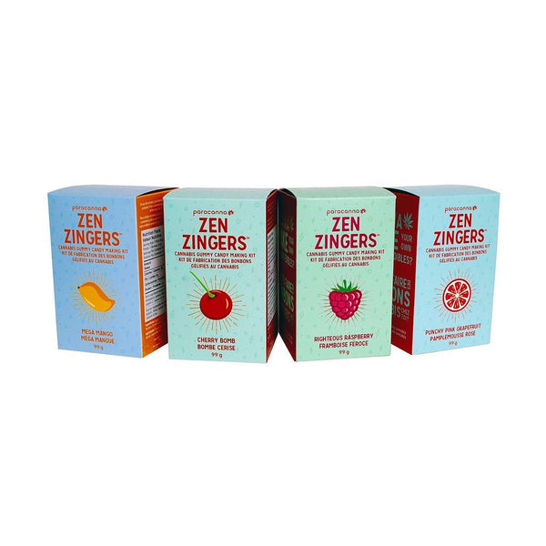 ZenZingers Righteous Raspberry Gummy Mix Refill - Do It Yourself Edibles  Kits