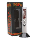 Acrylic Bong Pops 10" Skinny Straight