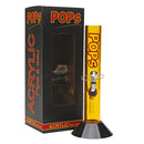 Acrylic Bong Pops 10" Skinny Straight