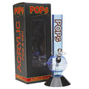 Acrylic Bong Pops 10" Skinny Bubble Base