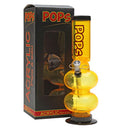 Acrylic Bong Pops 12" Ice Catcher Double Bubble Base