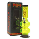Acrylic Bong Pops 12" Ice Catcher Double Bubble Base