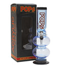 Acrylic Bong Pops 12" Ice Catcher Double Bubble Base