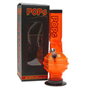 Acrylic Bong Pops 12" Ice Catcher Bubble Base