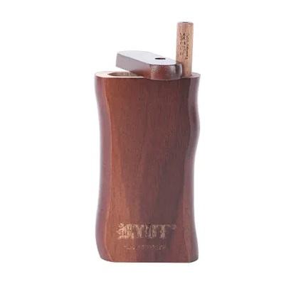 Walnut Wood Ryot Large Wooden Taster Box with **Matching Bat**