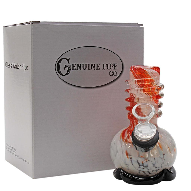 Premium Softglass Genuine Pipe Co Bong 5" Heavy Bubble Base