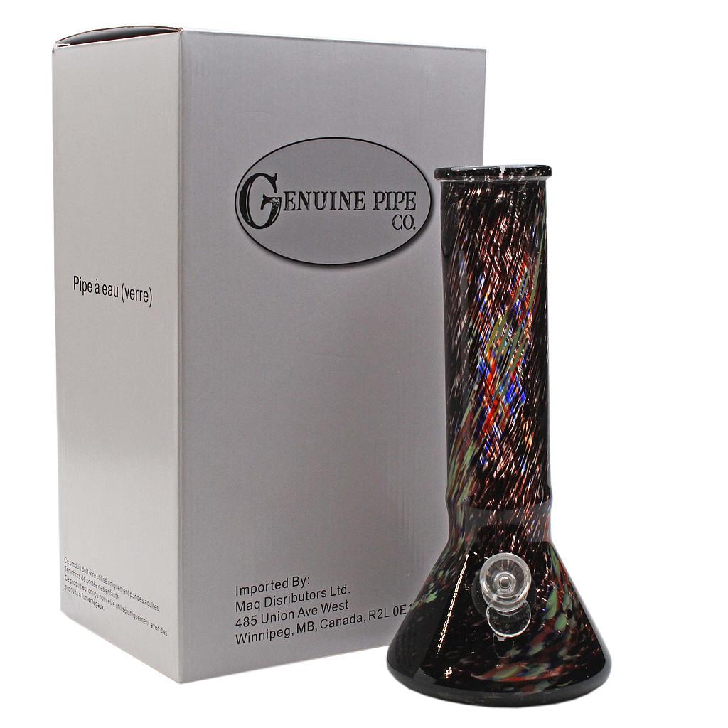 Premium Softglass Genuine Pipe Co Bong 12" Beaker