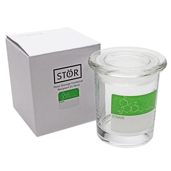 Storage Jar Stor Glass Pop Top Molecular Design
