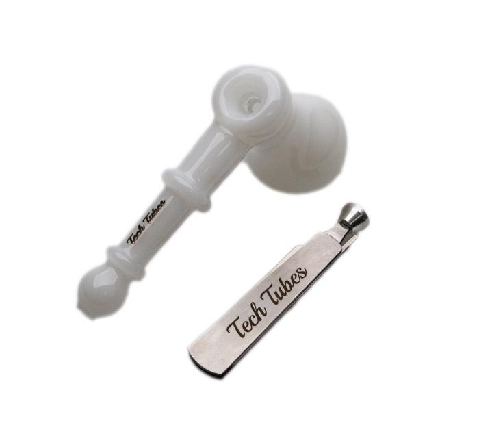 Glass Bubbler Tech Tubes 4.5" Hammer