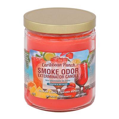 Smoke Odor Candle 13oz Limited Edition Caribbean Punch