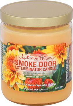 Smoke Odor Candle 13oz Autumn Mum