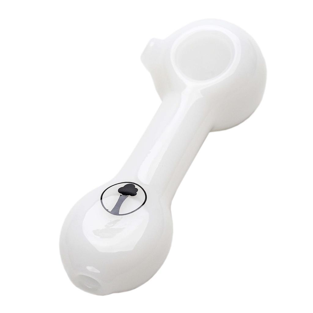 Glass Pipe Tree Glass 4" Flat Mouthpiece