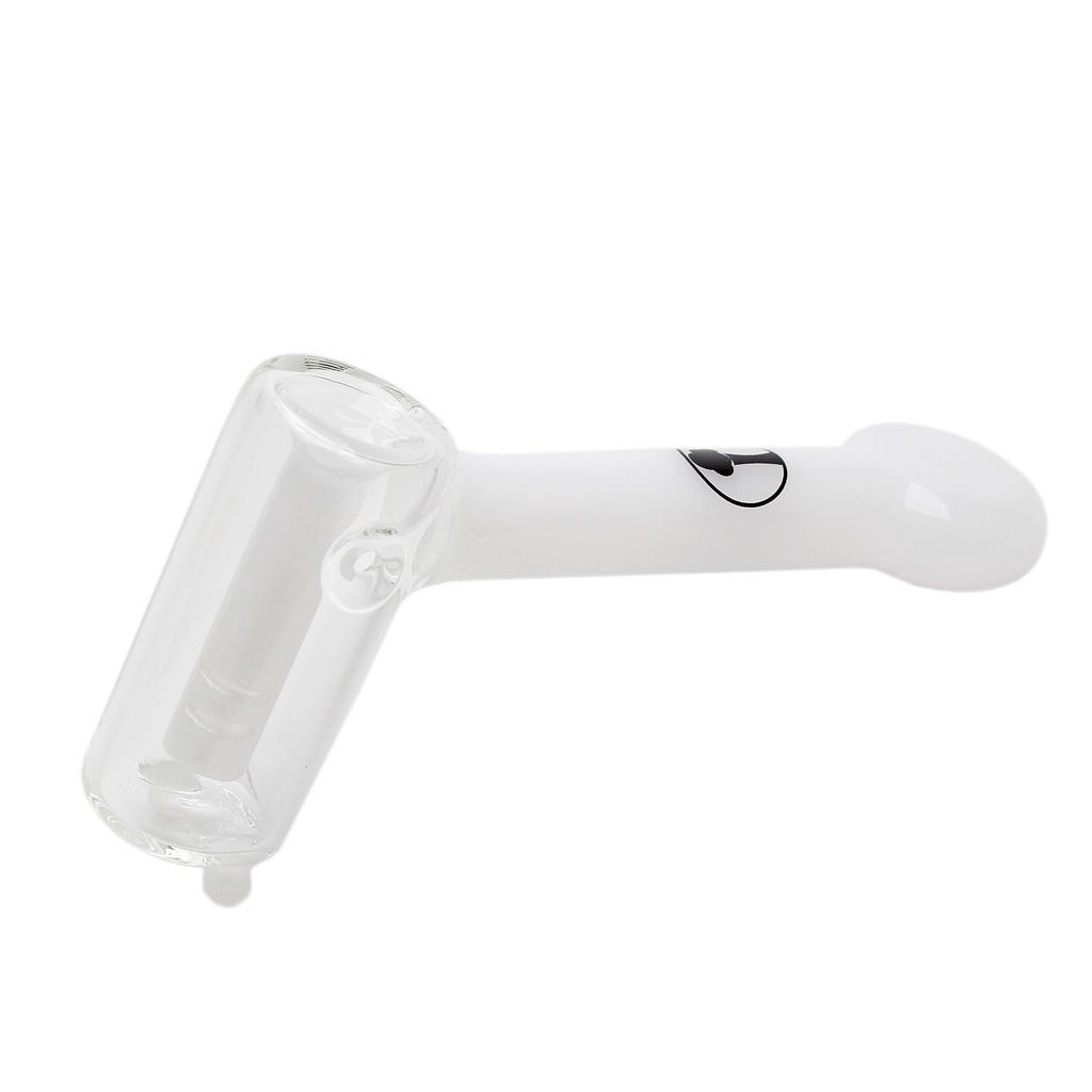 Glass Bubbler Tree Glass 4.5" Thin Showerhead Hammer